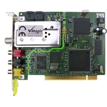 PCI TUNER TV VMAGIC VIDAC 100% OK 6qT