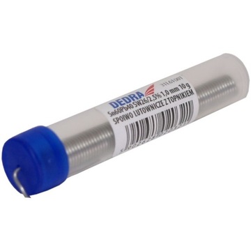 DEDRA 31L61001 Spoiwo lutownicze z topnikiem 1mm
