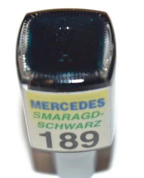 MERCEDES 189 SMARAGD SCHWARZ ZAPRAWKA DO RYS ARA 10 ML