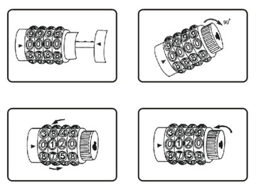 BIKE LOCK STRONG, ТОЛСТЫЙ BIKE LOCK, 65 см