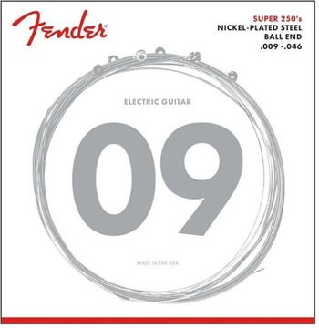 FENDER 250LR struny do gitary elektrycznej 9-46