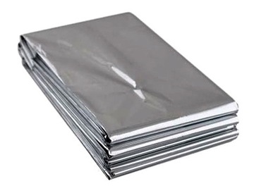 ТЕРМОФОЛЬГА АВАРИЙНОЕ ТЕРМООДЕЯЛО 160X210CM