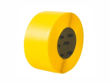 TAŚMA PP 12 mm 0.60 polipropylenowa ŻÓŁTA yellow
