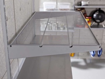 ПОЛКА НАСТЕННАЯ Ажурная МЕТАЛЛ VARIO40x80SPP