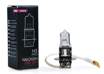 Żarówka halogenowa H3 PK22s M-Tech 24V 70W