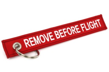 Brelok zawieszka Remove Before Flight RBF JAKOŚĆ!