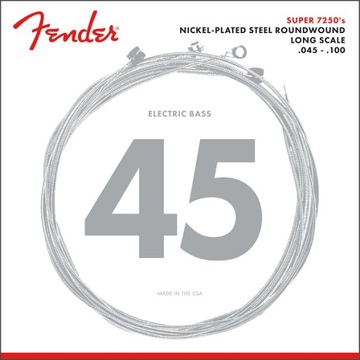 FENDER 7250ML struny do gitary basowej 45-100