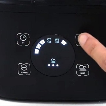 Генератор парового тумана, увлажнитель тумана Terrarium LCD