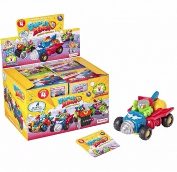 blaster punch POJAZD + FIGURKA SUPER ZINGS seria 4