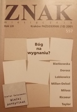 ZNAK 557 (10/2001) Bóg na wygnaniu?