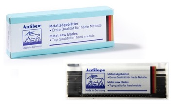Brzeszczoty jubilerskie ANTILOPE BLUE N4, 1 Gros