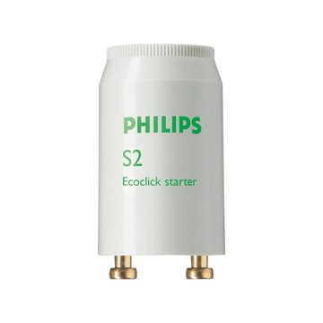STARTER ZAPŁONNIK ŚWIETLÓWKI S2 4-22W PHILIPS