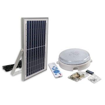 Lampa solarna 20W PREMIUM CZUJNIK ZMIERZCHU +PILOT