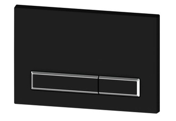 6 в 1 РАМКА ВСТРАИВАННОГО МОНТАЖА, УНИТАЗ TESI + черная кнопка