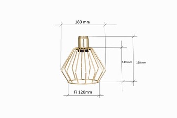 ПОТОЛОЧНЫЙ СВЕТИЛЬНИК, ЛЮСТРА С ЗОЛОТЫМИ АЛМАЗАМИ MARKOS 111LZ