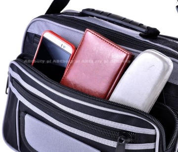 СЕРАЯ МУЖСКАЯ РУЧНАЯ СУМКА ДЛЯ ПИЩЕВЫХ ТЕРМОСОВ ДЛЯ РАБОТЫ, ОБЕДА