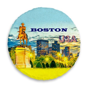 BOSTON USA magnes na lodówkę kamień pamiątka 265 M