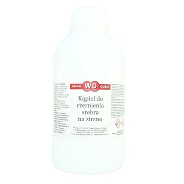 OKSYDA kąpiel do czernienia srebra na zimno 500ml