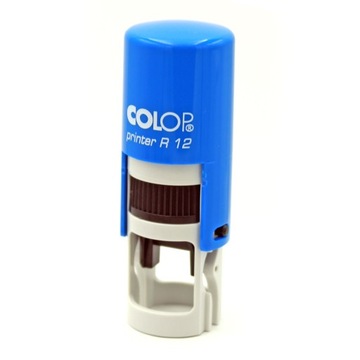 ШТАМПЫ COLOP R12 КРУГЛЫЙ ЛАСТИК + ЛОГОТИП