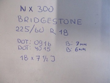 KOLA RÁFKY PNEUMATIKY LEXUS NX 300 NX300 R18