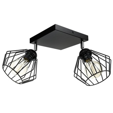 LAMPA UFITOWA WISZĄCA ŻYRANDOL BRYLANT LED EDISON