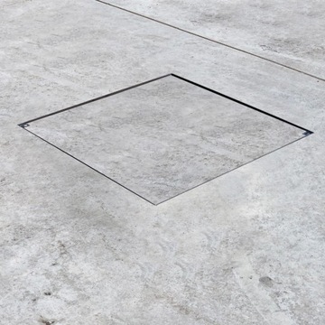 WŁAZ REWIZYJNY STUDZIENKA 1000/1000/100mm nierdzew