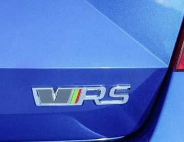 НАПИСЬ ЭМБЛЕМЫ НА ЗАДНЕЙ ЧАСТИ SKODA OCTAVIA VRS