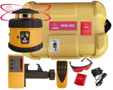 NIWELATOR LASEROWY SPIN 205 LAMIGO ZASIĘG 500 m