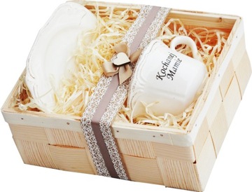 УНИКАЛЬНЫЙ подарок маме на День матери КРАСИВАЯ ФАРФОРОВАЯ чашка и тарелка.