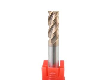 ТВЕРДОСПЛАВНАЯ РЕЗА VHM 4 НАКОНЕЧНИКА FI 10 ММ 55HRC TiN