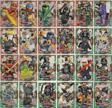 Lego Ninjago seria 4 karta holo nr 76 zły garmadon