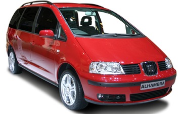 SEAT ALHAMBRA 96-10 на 5 человек АВТОЧЕХЛЫ