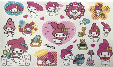 Tatuaż zmywalny naklejki dla dzieci HELLO KITTY @