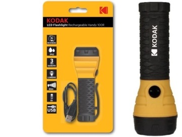 Latarka LED 100lm KODAK Handy 100R + Ładowanie USB