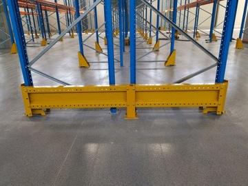 REGAŁ PALETOWY REGAŁY 3,5M 12 PALET X 1000 KG NOWY