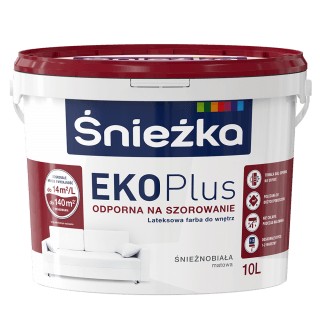 FARBA ŚNIEŻKA EMULSJA LATEKSOWA EKO PLUS 3L
