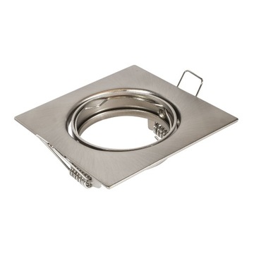 Oprawa Halogenowa Sufitowa Lampa Ruchoma Podtynkowa Kwadratowa Oczko GU10