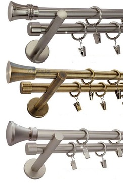 КАРДИНА 260 см ДВОЙНАЯ 2,6 м VERSUS CRYSTAL