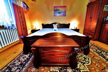 Деревянный туалетный столик Love - Различные цвета - Табурет от производителя Ludwik