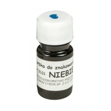 FARBKA NIEBIESKA do znakowania matek pszczelich