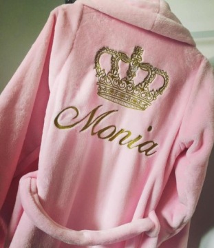 Халат с персонализацией, именной подарок Женщина M