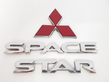 MITSUBISHI SPACE STAR ZNACZEK EMBLEMAT NAPIS