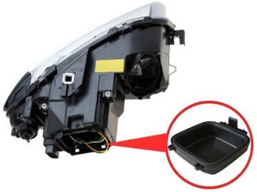 КРЫШКА ФАРЫ ПЕРЕДНЯЯ ФАРА AUDI A3 8P (04-08)