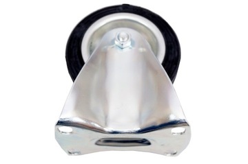 МЕТАЛЛОРЕЗИНОВОЕ КОЛЕСО 125 ММ, ФИКСИРОВАННЫЙ КОРПУС 23