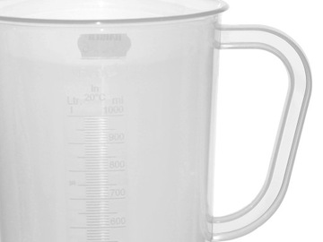 Контейнер Kaiser, пластиковый стакан, сосуд, 1 литр