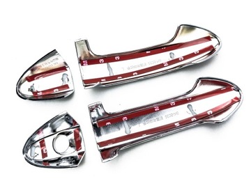 CHROM VRSTVA  KLIKY FORD FIESTA MK7 PO 2008