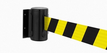 Rozwijana taśma ostrzegawcza kaseta ścienna 3,65m