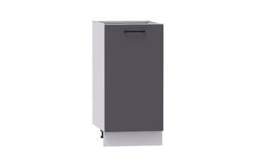 Szafka kuchenna dolna OSCAR D35 P/L Grafit połysk