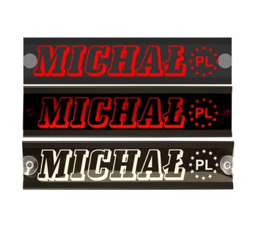 Табличка со светодиодной подсветкой Tir Bus 45х11 см