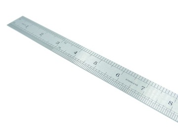 СТАЛЬНОЕ ПРАВИЛО ПРАВИЛО ПРАВИЛО 300 мм INOX